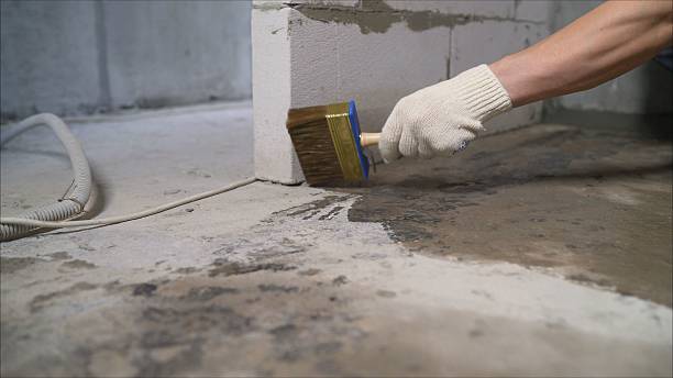 SJ Waterproofing Pros Basement Waterproofing coverage map for Lyndhurst, OH and surrounding area